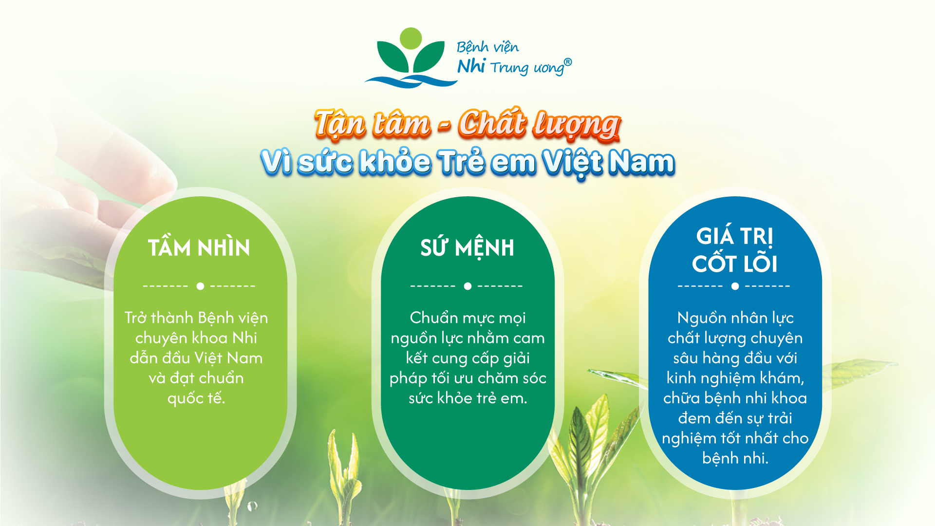 Tầm nhìn – Sứ mệnh – Giá trị cốt lõi